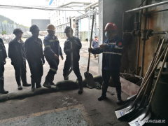 蒲白煤化运营公司 “抢险救灾”进行时