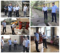 蒲白矿业公司副总经理苗永新督导检查西固煤业雨季“三防”工作