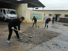 蒲白西固煤业供应科：补漏洞 除隐患 扎实做好雨季“三防”工作