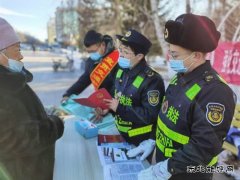 阿勒泰执法支队哈巴河执法大队：开展普法宣传，提升法律意识