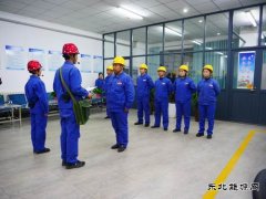 中煤政研会原副秘书长精细化管理专家李演珍带队到热电公司指导工