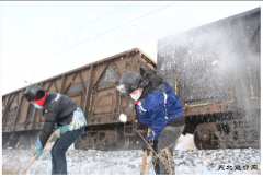 保供一线飘扬的党旗