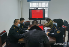 福海执法大队：开展民主评议党员工作