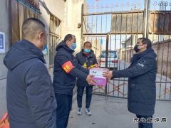 蒲白马南社区：战“疫”有力度  慰问人暖心更暖