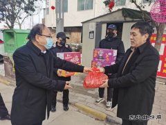 蒲白中心社区：送去虎年的第一声祝福