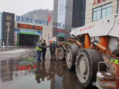 蒲白建庄矿业：时刻绷紧安全红线，确保辅运车辆运输安全