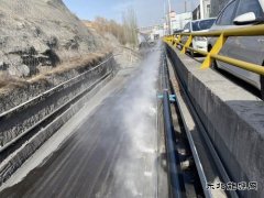 榆北煤业涌鑫矿业公司：“云微雾”降尘抖擞“科技范”