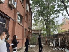 蒲白技工学校联合工会组职工代表开展了劳动安全巡视检查