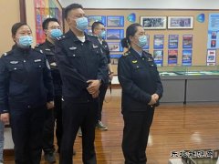 北屯执法大队——参观渠史展馆 筑牢精神堡垒