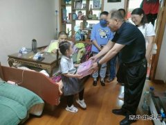 蒲白中心社区：入户慰问暖人心  满满关爱暖童心