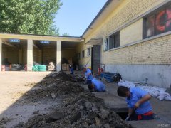 蒲白西固煤业供应科：雨季“三防”早行动，排查隐患保安全