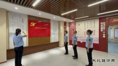 哈巴河执法大队：重温入党誓词，牢记初心使命