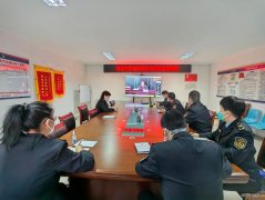 北屯执法大队参加交通运输综合行政执法线上培训班