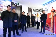 江西省政协副主席、民盟省委会主委辜清到江西建工一建调研