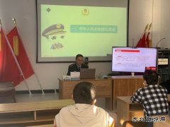 阿勒泰执法支队吉木乃执法大队联合社区开展法制宣传活动