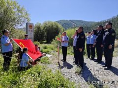 阿勒泰执法支队：同庆建军佳节，共叙鱼水深情