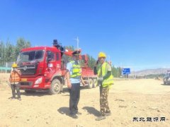 富蕴执法大队对施工路段开展安全检查