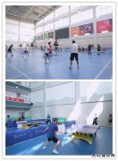 陕西中能煤田有限公司：“乒”博展风采 “羽”你保安全