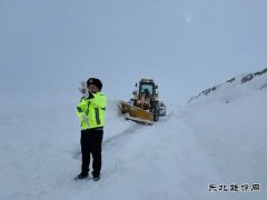 阿勒泰执法支队哈巴河执法大队：战风雪 保畅通 护平安