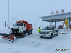 富蕴执法大队：保通保畅，交通人坚守在路上