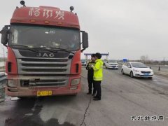 北屯执法大队：联合开展货车违法超限超载治理专项整治行动