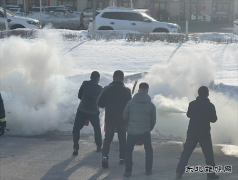 阿勒泰执法支队组织干部职工参加消防培训