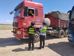 北屯执法大队多部门联合执法 全力守护游客平安出行