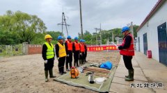 国网九三供电公司：开展35千伏变电站防汛应急演练