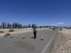 哈巴河执法大队：开展抗击风吹沙自然灾害应急处置演练活动