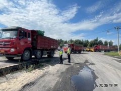 哈巴河执法大队：强化责任担当 筑牢治超防线