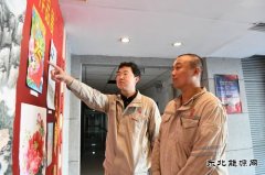 大唐锦州热电分公司：翰墨飘香迎国庆 妙笔丹青谱华章