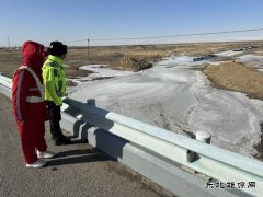 阿勒泰执法支队哈巴河执法大队：协助开展公路技术状况调查工作