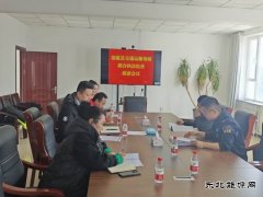 富蕴执法大队：多部门召开治超联席会 筑牢春季道路安全防线