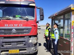 富蕴执法大队：强化联合执法，严查超限运输保畅通