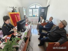 北屯执法大队开展接待日活动践行初心使命
