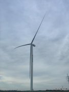 吉林大安风光制绿氢合成氨一体化示范项目首台风机发电成功