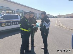 青河执法大队：中秋佳节安全伴 执法宣传进家园