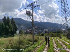 会泽集能公司高效完成渝昆高铁会泽站电力设施建设攻坚任务